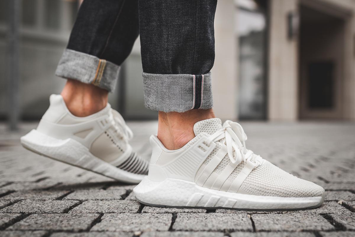 Adidas eqt cheap support off white